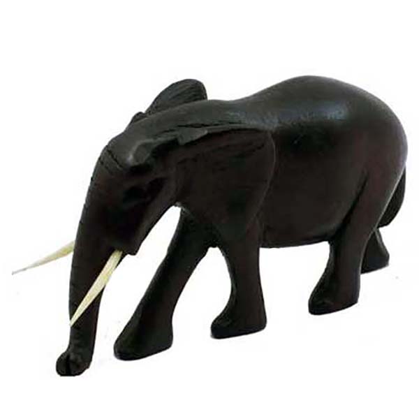 Stoneage Arts Bahari Elephant Soapstone Pencil Box (Kenya) - Pencil Box Bahari Elephant