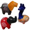 Giraffe, Elephant & Lion