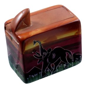 Snake Box Suprise  Hand Carved form Natural Eco-friendly Stone Designed by African Artisan Varying Designs and Sizes Home Office Décor.
