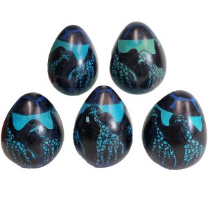 Hand-Carved & Painted Soapstone Eggs - By Kenyan Artisans.(Set of 5 & 8)