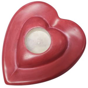 Love You My Friend Precious Heart in Heart T-Light Holder. Valentine & Mothers Day Decor